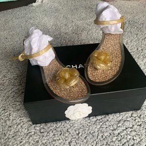 Chanel Jelly Sandals